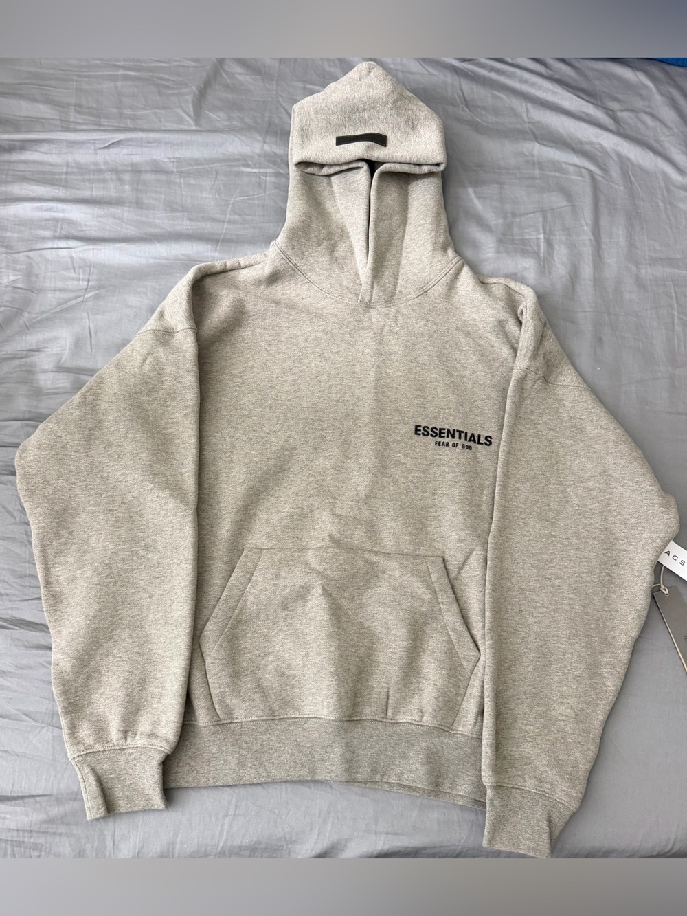 Fear of God Essentials Pullover Hoodie Pullover Hoodie in Color Oatmeal